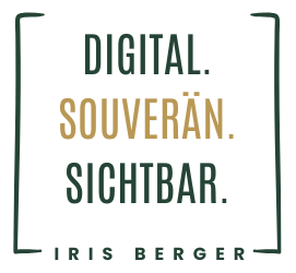 Logo Iris Berger DIGITAGL. SOUVERÄN. SICHTBAR