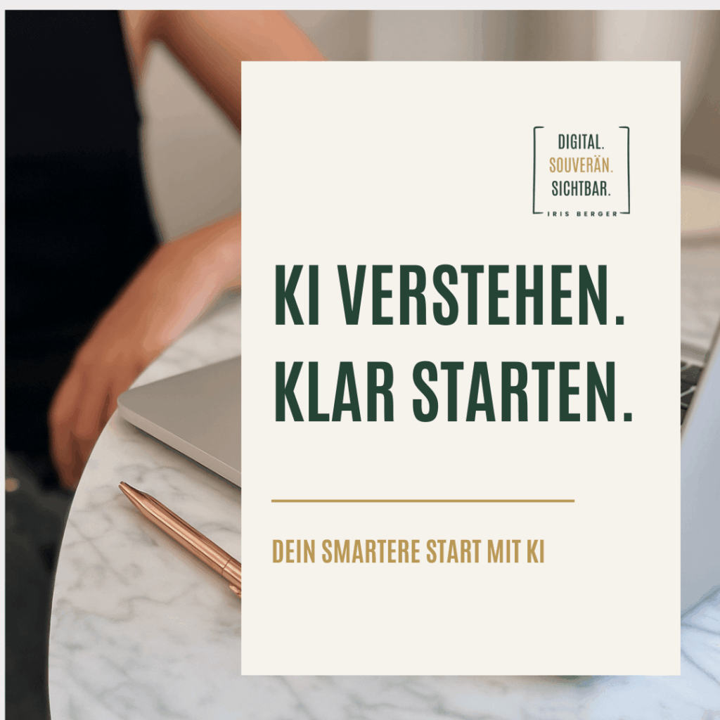 Dein smarter Start mit KI - KI verstehen. Klar starten.